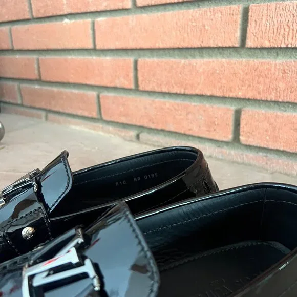 Louis Vuitton Black Mens Dress Shoes